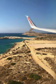 De landing op Karpathos