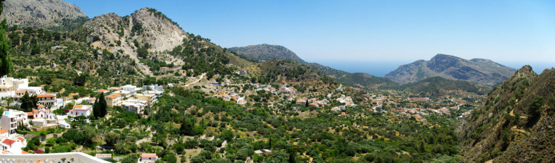 Panoramafoto Volada Karpathos