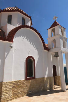 Kapel met klein torentje in Volada Karpathos Griekenland